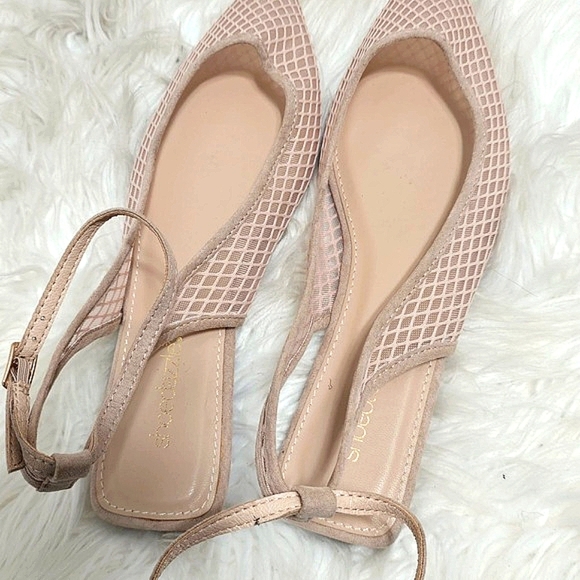 Hikari pointed toe Flat Mule In biege🌴 - Picture 5 of 7